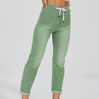 Kalina - Pull On Jogger Jeans