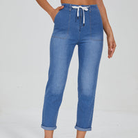 Kalina - Pull On Jogger Jeans