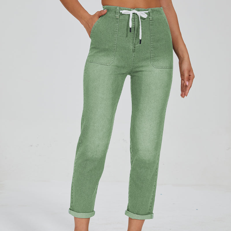 Kalina - Pull On Jogger Jeans