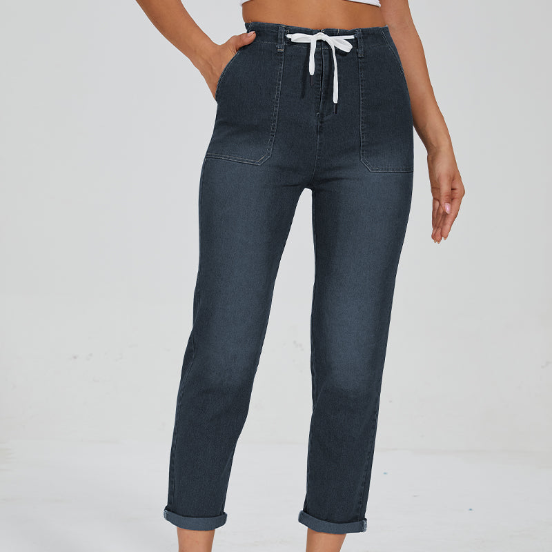 Kalina - Pull On Jogger Jeans