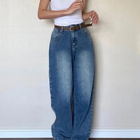 Anita - High Waisted Baggy Jeans