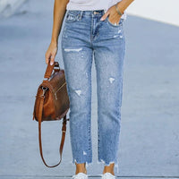 Lucia - High Waisted Jeans