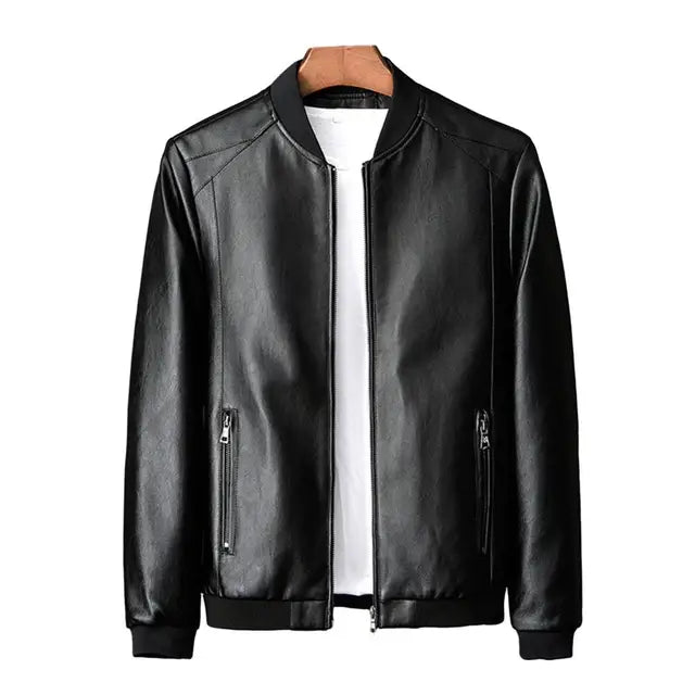 Michael - Leather Slim Fit Jacket