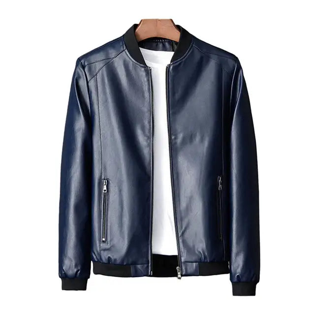 Michael - Leather Slim Fit Jacket