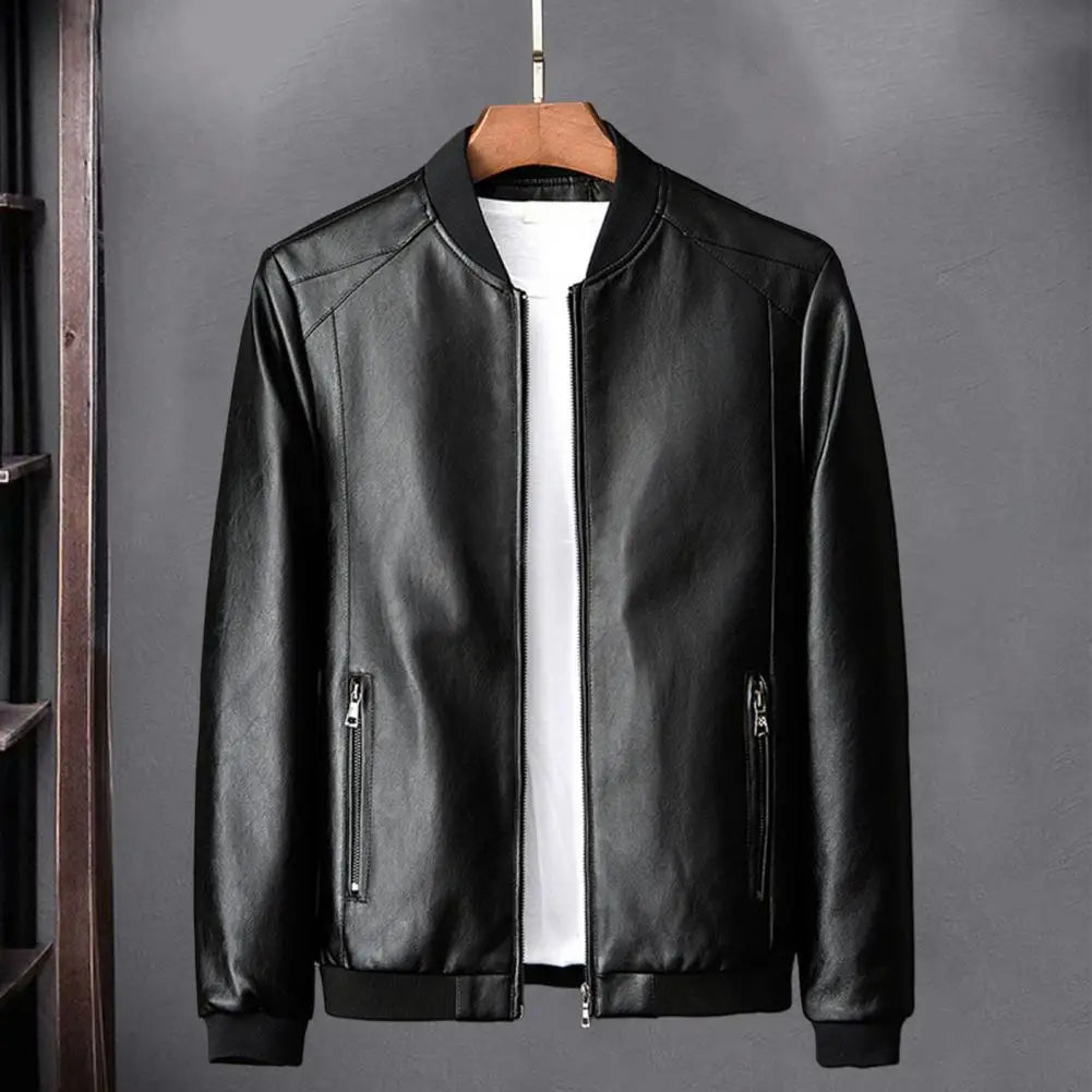 Michael - Leather Slim Fit Jacket