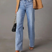 Priscilla - High Waisted Flared Jeans