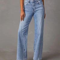 Priscilla - High Waisted Flared Jeans