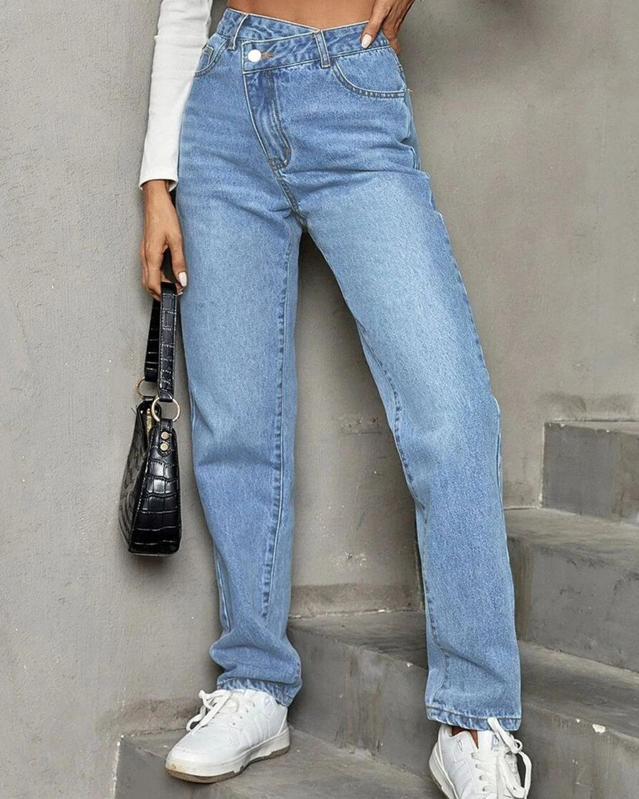 Nicole - High Waisted Jeans