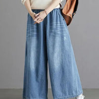 Ellie - Mid Waisted Oversized Jeans