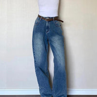 Anita - High Waisted Baggy Jeans