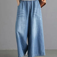 Ellie - Mid Waisted Oversized Jeans