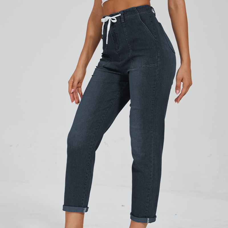 Kalina - Pull On Jogger Jeans