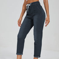 Kalina - Pull On Jogger Jeans