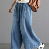 Ellie - Mid Waisted Oversized Jeans