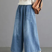 Ellie - Mid Waisted Oversized Jeans