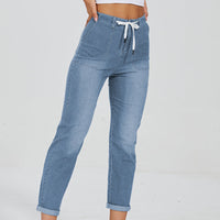 Kalina - Pull On Jogger Jeans