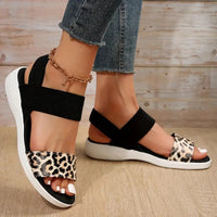 ELAINE - ROMAN LOW WEDGE CASUAL SANDAL