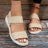 ELAINE - ROMAN LOW WEDGE CASUAL SANDAL