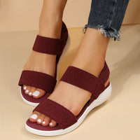 ELAINE - ROMAN LOW WEDGE CASUAL SANDAL