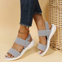 ELAINE - ROMAN LOW WEDGE CASUAL SANDAL