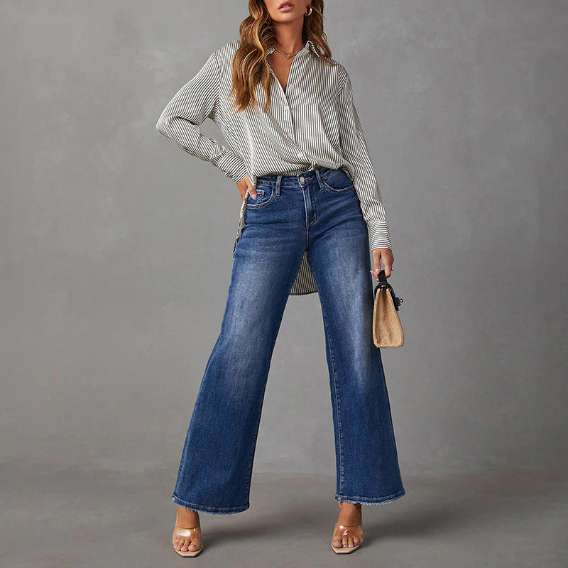 Chiara - Mid Waisted Jeans