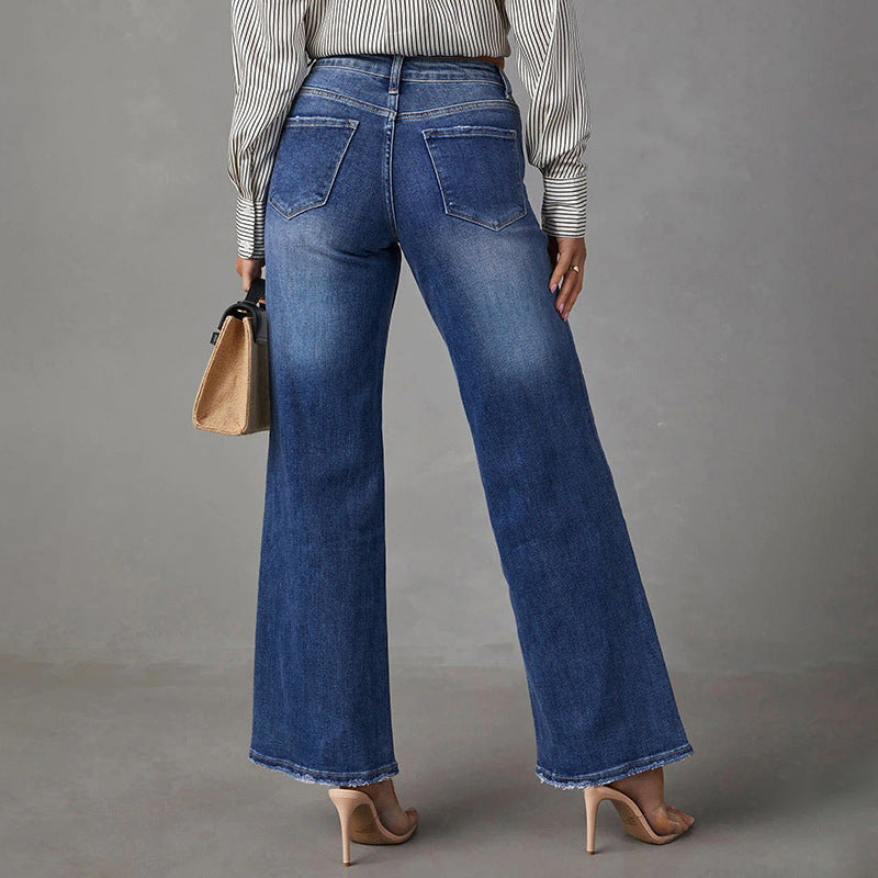 Chiara - Mid Waisted Jeans