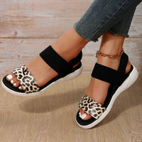 ELAINE - ROMAN LOW WEDGE CASUAL SANDAL