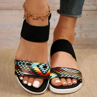 ELAINE - ROMAN LOW WEDGE CASUAL SANDAL