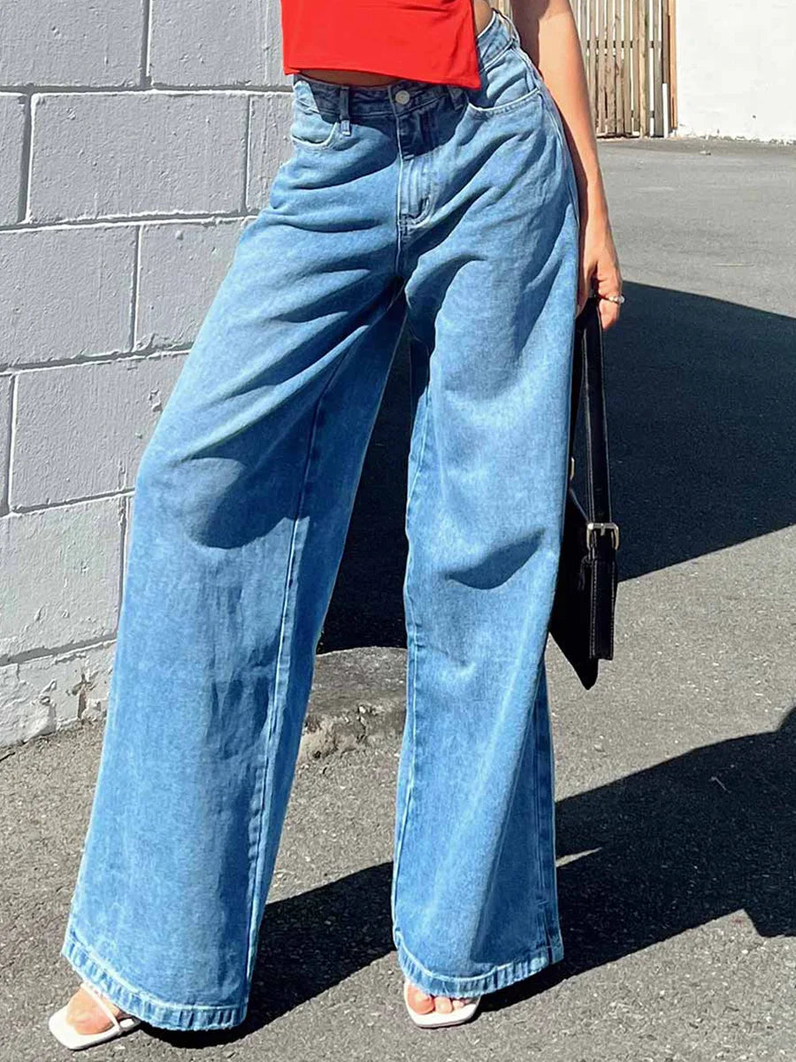 Amore - High Waisted Retro Jeans