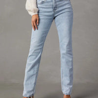 Madonna - High Waisted Straight Leg Jeans