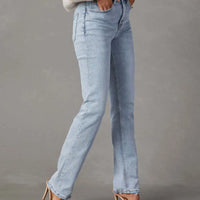 Madonna - High Waisted Straight Leg Jeans