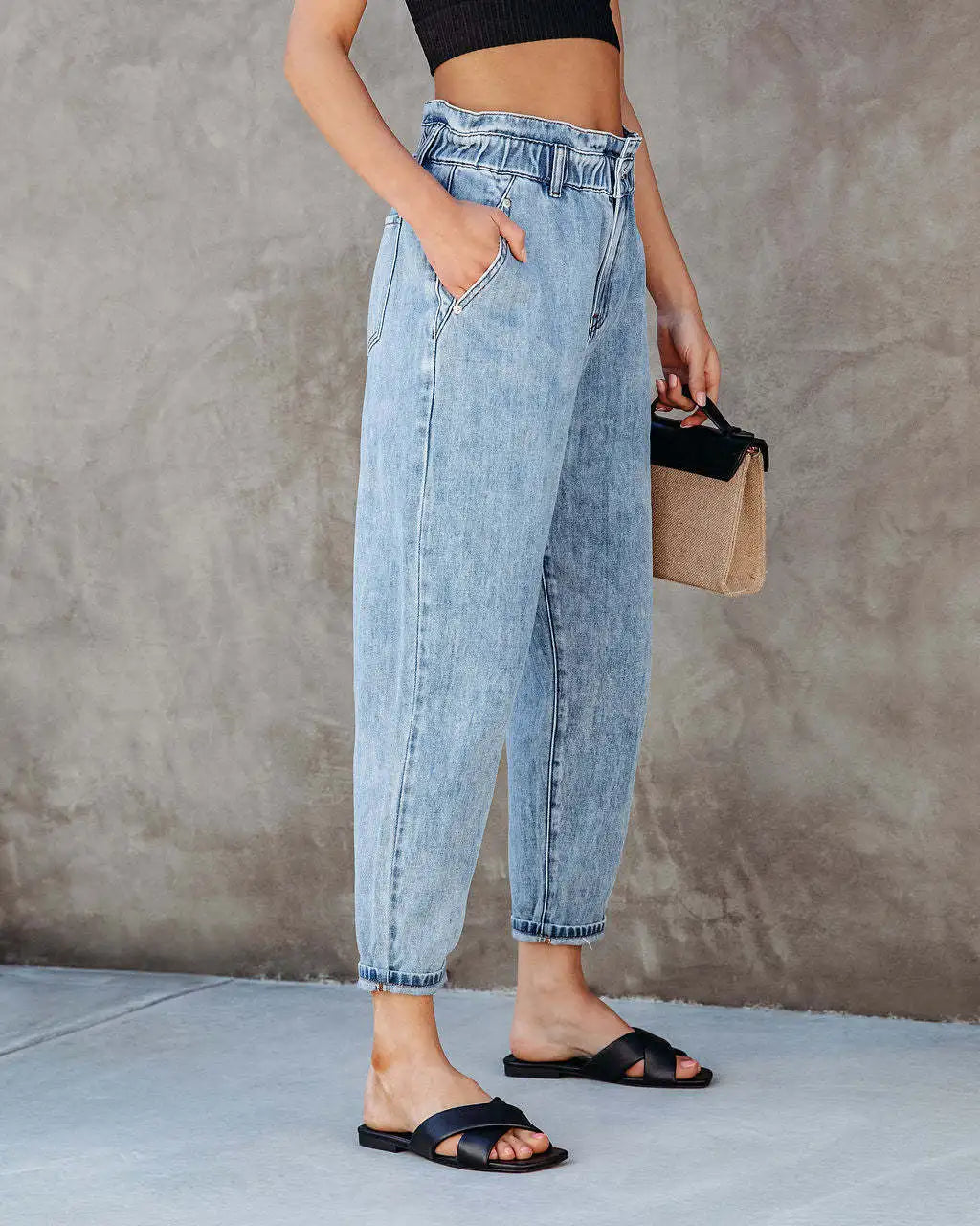 Haven - High Waisted Capri Jeans