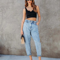 Haven - High Waisted Capri Jeans