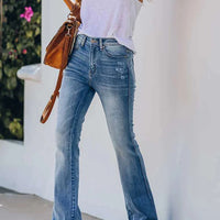 Juana - High Waisted Flared Jeans