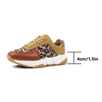 Kamila - Africa Leopard Comfort Lace Sneaker