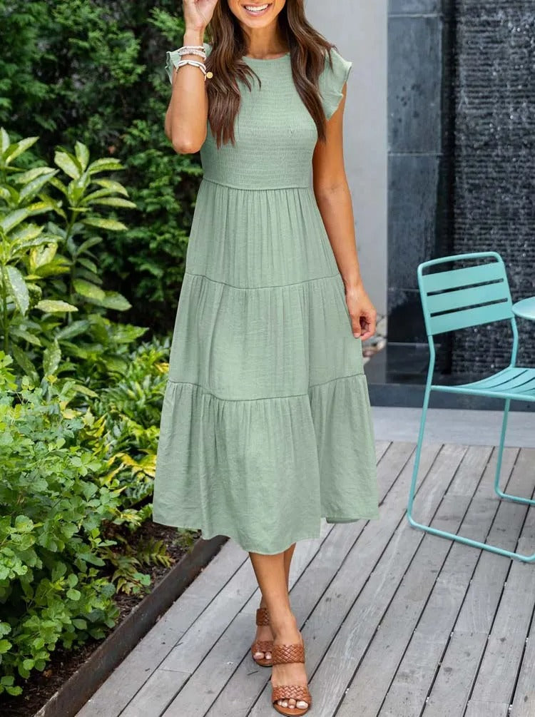 A line shop summer maxi dress