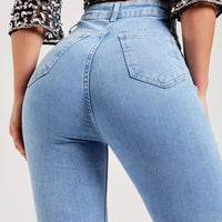 Tracy - High Waisted Slimming Jeans