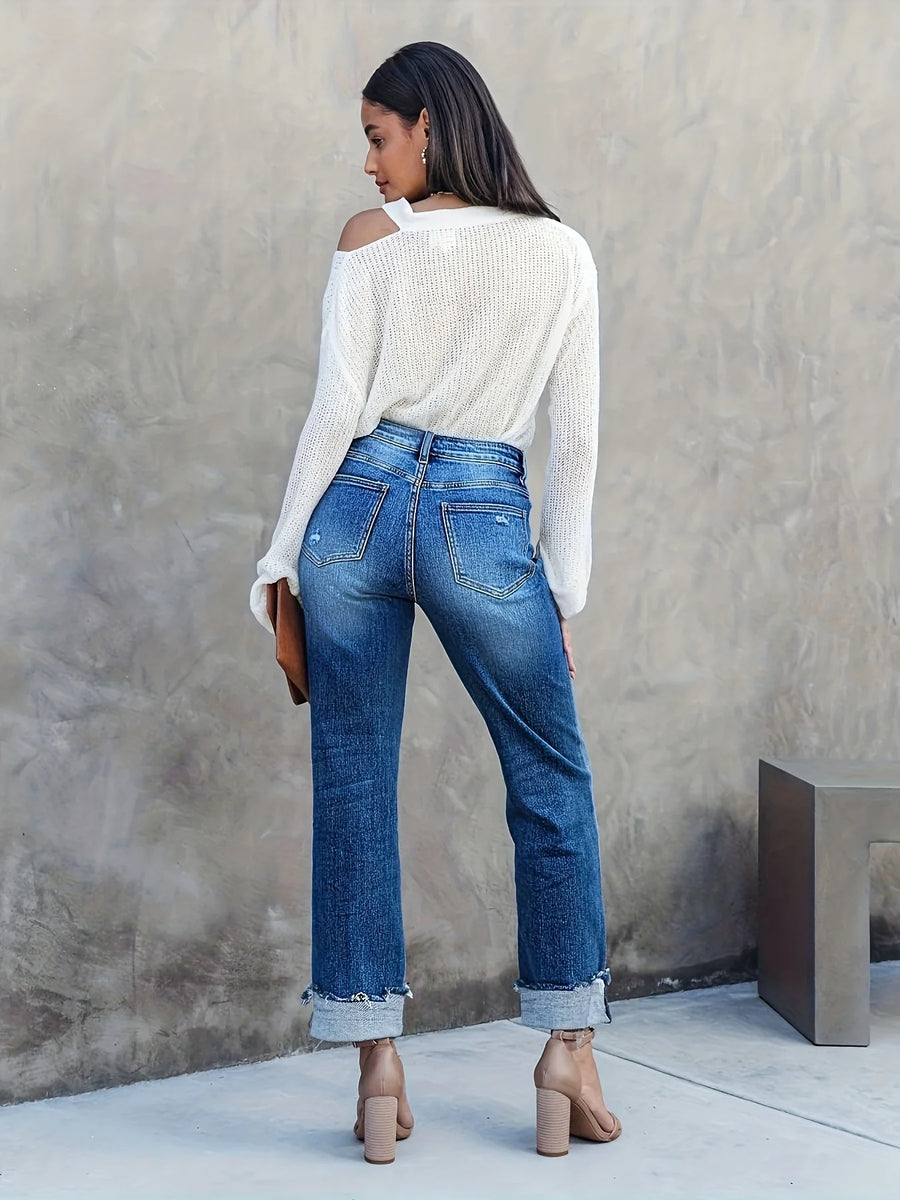 Annika - High-Waisted Jeans