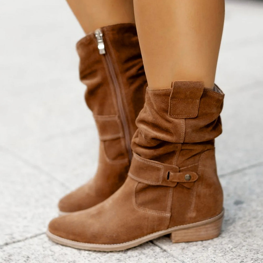 Kinslee - Casual Suede boots