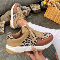 Kamila - Africa Leopard Comfort Lace Sneaker