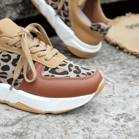 Kamila - Africa Leopard Comfort Lace Sneaker