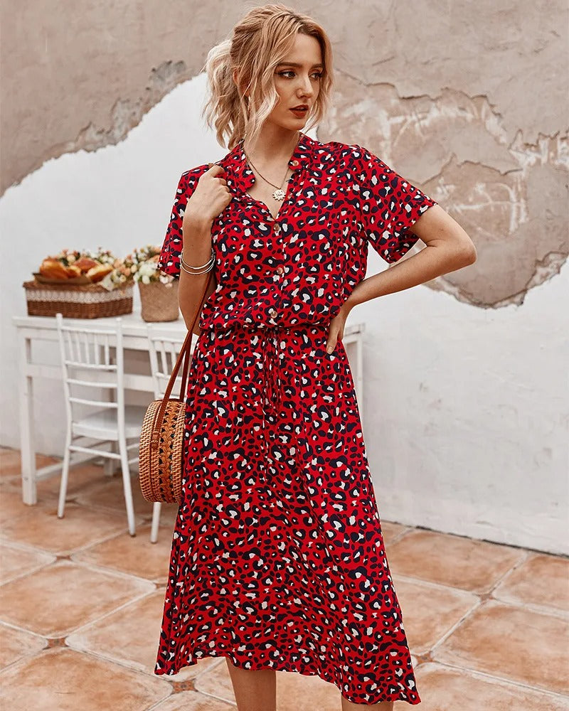 Maya - Vintage Dot Inspired Dress